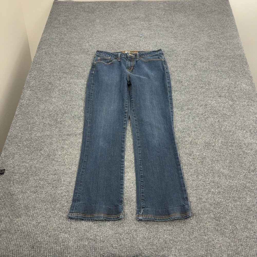 Territory Ahead Jeans Women 8 Blue Cotton‎ Spandex Bootcut Stretch Casual